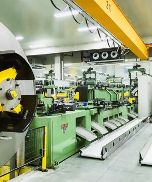 CANWIN PT High-Speed Horizontal Shearing Line (Two-Shears & Five-Punches Model 400)