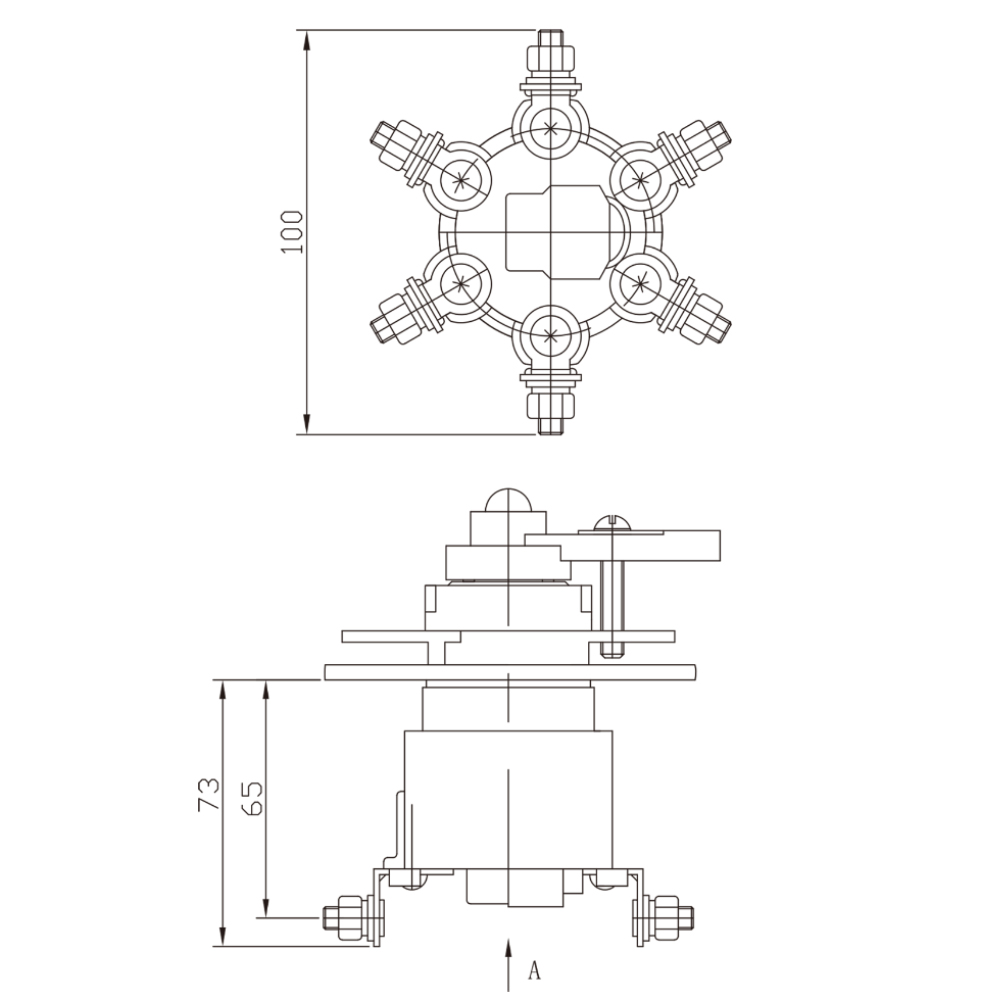 Type WDPII2 Single Phase Tap Changer - 图片 2