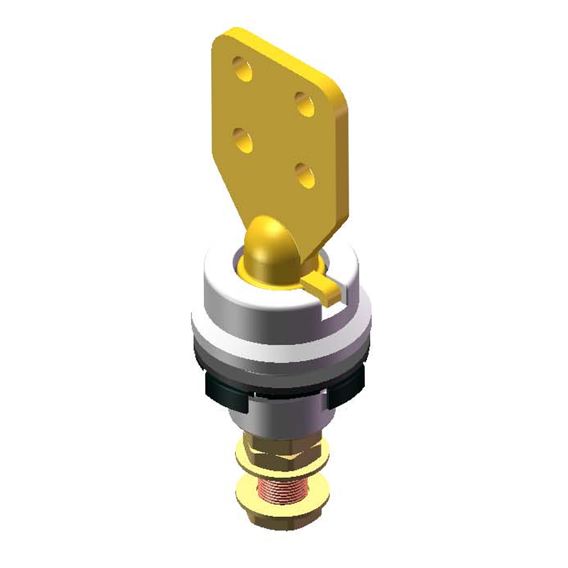 1.2KV 833A BIL 30KV ANSI Low Voltage Porcelain Bushing