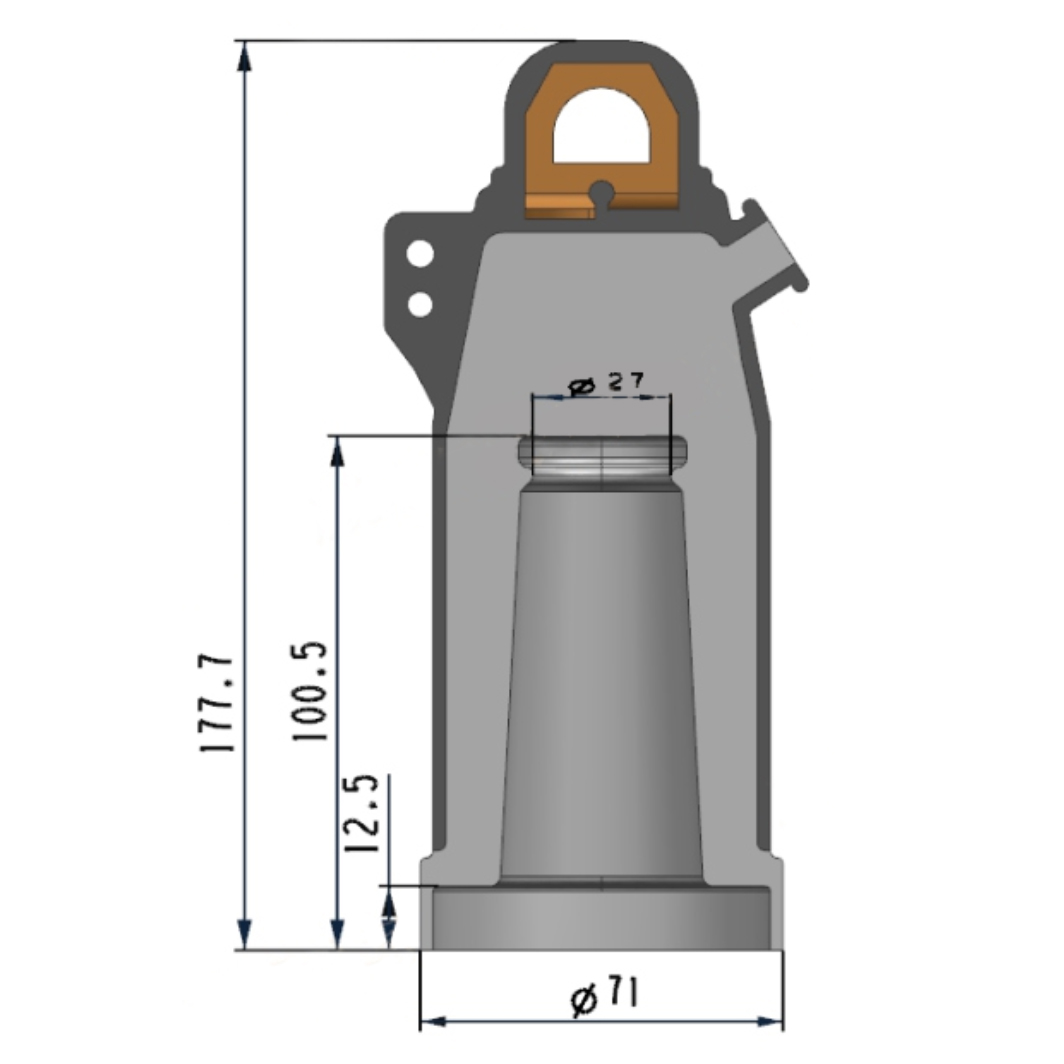 BHM 15kV 200A Insulation Sealing Cover - 图片 2