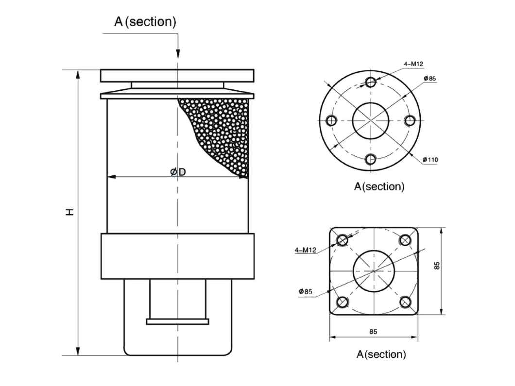 The Type of XS2 Dehydrating Breather - 图片 2