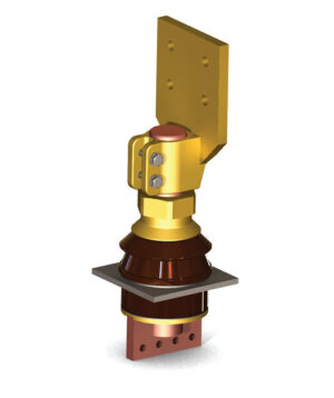 EN 1kV 4000A  LV Transformer Porcelain Bushing