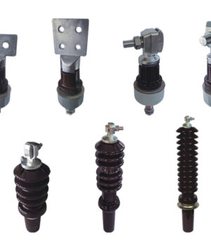 NBR 1.3kv-36.2kv 160A-800A Oil-Immersed Transformer Hv LV Porcelain Bushing