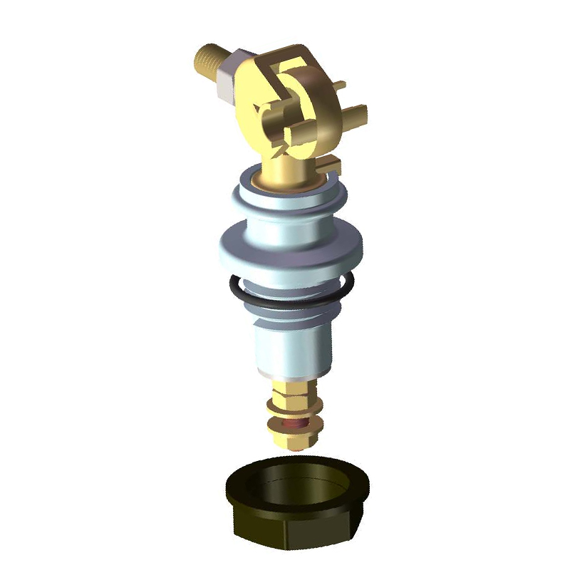 1.2KV 125A BIL 30KV ANSI LV Transformer Porcelain&SPS Bushing