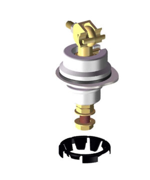 1.2KV 417A ANSI Eyebolt LV Porcelain Bushing
