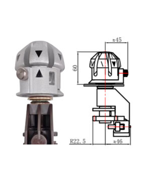 Type S De-energized Linear Tap Changer Knob