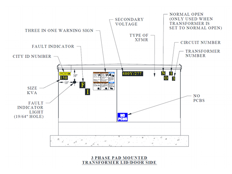 Three Phase 13.8kv Pad Mounted Transformer 1000kVA 750kVA Pad-Mounted Transformer - 图片 4