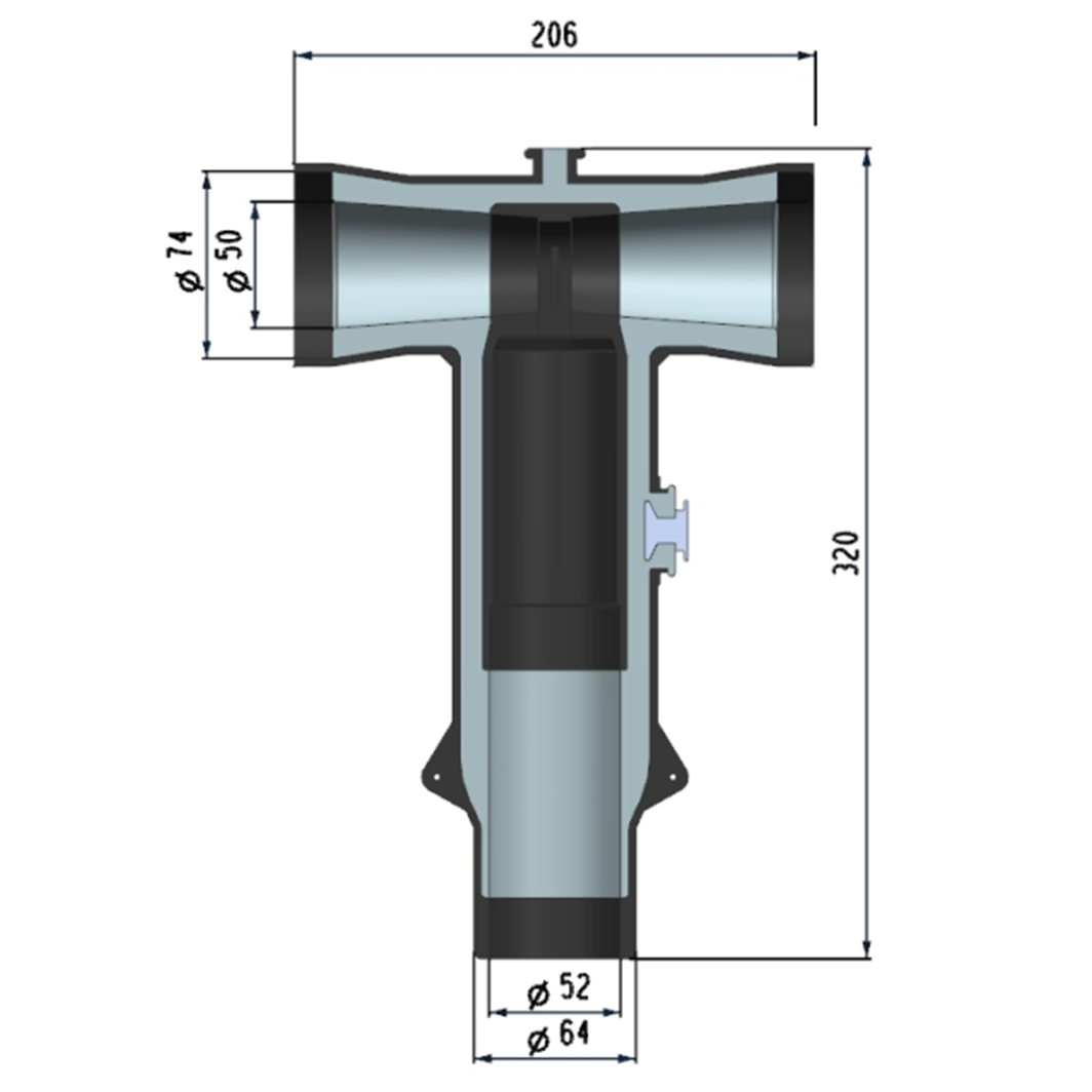 TT-15/600 Shielded T-type Connector - 图片 2