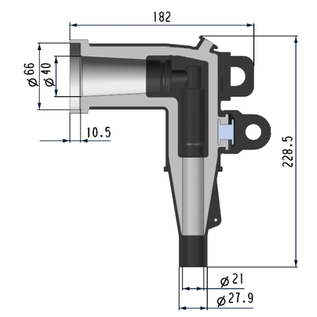 ZT 15kv 200A Loadbreak Elbow Connector - 图片 2