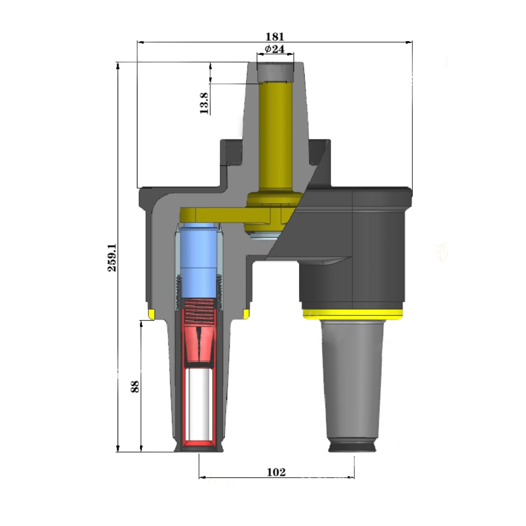 ST 15kV 200A Two-way Connector - 图片 2
